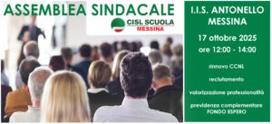 Scopri di più sull'articolo ASSEMBLEA SINDACALE DEL 17 OTTOBRE 2025